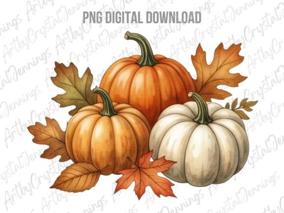 Download Autumn Pumpkin Clipart PNG - Autumn Collection