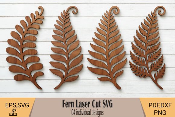 Download Fern Leaf Botanical Laser Cut SVG - Laser Collection