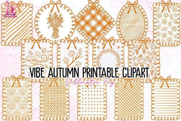 Download Vibe Autumn Printable Clipart PNG - Autumn Collection