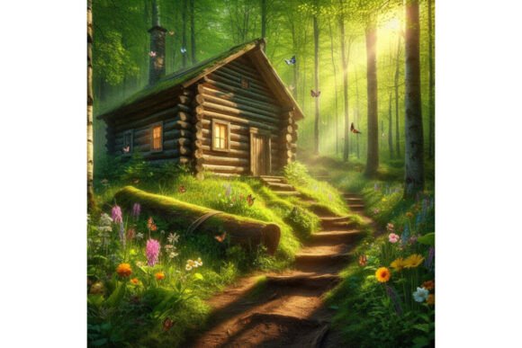Download Dark Forest Haven Home Background - Home background Collection