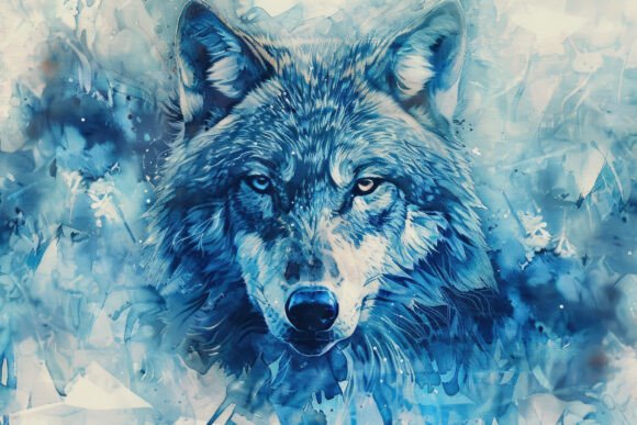Download Majestic Wolf Background Wallpaper - Majestic wolf Collection