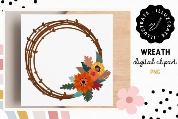 Download Flower Wreath PNG | Wreath Clipart PNG - Premium Resources