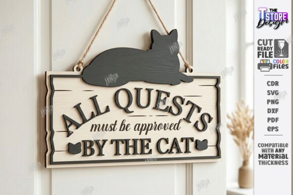 Download Wooden Pet Home Wall Sign Laser Cut |CNC - Laser Collection
