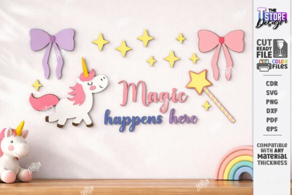 Download Nursery Wall Decor Laser Cut |Kids Laser - Laser Collection