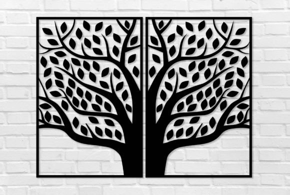 Download Tree Wall Interior Decor Laser Crafts - Laser Collection