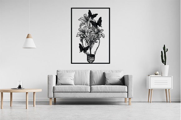 Download Home Wall Decor Laser Cut - Laser Collection