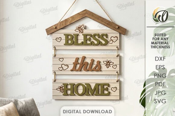 Download Rustic Home Wall Decor Laser Cut - Laser Collection